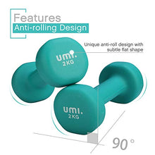 Load image into Gallery viewer, Amazon Brand - Umi - Neoprene Dumbbell (2 x 2KG)