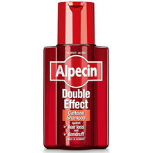 Load image into Gallery viewer, Alpecin Double Effect 1x 200ml | Anti Dandruff and Natural Hair Growth Shampoo | Energizer for Strong Hair | Hair Care for Men Made in Germany