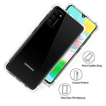 Load image into Gallery viewer, Migeec For Samsung Galaxy A41 Case - Crystal Clear Hybrid Material Covers Air Cushion Gel Bumper Technology Full Protection Phone cases for Samsung Galaxy A41