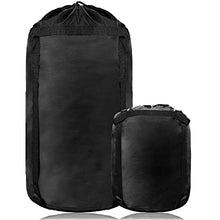 Load image into Gallery viewer, YINXN 46L Compression Stuff Sack for Sleeping bag, Lightweight Waterproof Compact Nylon Stuff Sack Storage bag for Camping, Hiking, Travelling, Backpacking