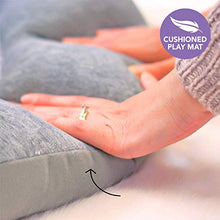 Load image into Gallery viewer, Nuby Penguin Baby Play Gym, with Padded Activity Play Mat Base, Grey