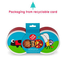 Load image into Gallery viewer, TUM TUM Kids Lunch Box with Dipping Pot Separator, Childrens Healthy Lunchbox - Bugs