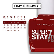 Load image into Gallery viewer, Maybelline Forever Strong Superstay Nail Polish, 06 Deep Red