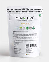 Load image into Gallery viewer, mi nature Organic Fenugreek Powder (TRIGONELLA FOENUM)(100% NATURAL, ORGANICALLY GROWN) (227g / (1/2 lb) / 8 ounces) - Resealable Zip Lock Pouch