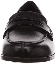 Load image into Gallery viewer, Clarks Women's Hamble Loafers, Black Black Leather, 8 UK