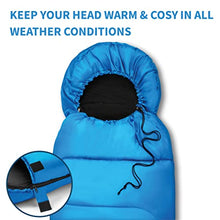 Load image into Gallery viewer, Home Treats Premium Mummy Sleeping Bag for Kids and Adults- Waterproof Light Weight Sleeping Bag. For Camping Festivals Backpacking and Outdoors.