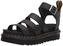 Load image into Gallery viewer, Dr. Martens Women's Blaire Sandal, Black, 4 UK