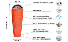 Load image into Gallery viewer, Sleeping Bag For Kids Camping Gear Travel Sleep Essential Insulated Warm Lightweight Traveling Hiking Indoor Outdoor All Season Spring Summer Fall YMER ((130+25) x60/40cm, Pink/Grey)