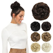 Load image into Gallery viewer, Yamel Messy Bun Hair Pieces for Women Hair Bun Extension Updo Curly Messy Bun Scrunchie