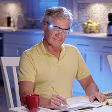 Load image into Gallery viewer, Mighty Sight - Wearable, magnifying eyewear with built in lights