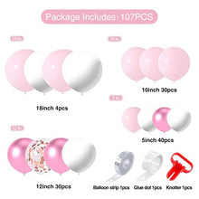Load image into Gallery viewer, Balloons Arch, Balloon Garland Kit Pink Party Balloons for Birthday Decoration Party Supplies Wedding Party Decoration Supplies -104 Pack
