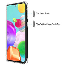 Load image into Gallery viewer, Migeec For Samsung Galaxy A41 Case - Crystal Clear Hybrid Material Covers Air Cushion Gel Bumper Technology Full Protection Phone cases for Samsung Galaxy A41