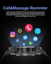Load image into Gallery viewer, LIGE Smart Watch for Men, Fitness Watch 1.32" Touch Screen with Bluetooth Voice Call, Smart Watch with Heart Rate Sleep Monitor, IP67 Waterproof Fitness Tracker Sport Smartwatch for iOS Android, Black