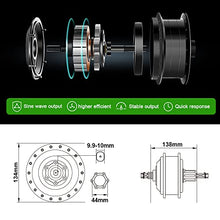Load image into Gallery viewer, YOSE POWER 26'' E-bike Conversion Kit 36V350W Rear Wheel Motor Cassette with Integrated controller 36V13Ah Battery