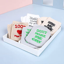 Load image into Gallery viewer, Baby Socks Gift Set - Unique Baby Shower or Newborn Present Non-Slip by Mommachi for boys & girls 4 Pairs 0-12 Months