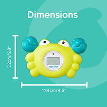 Load image into Gallery viewer, Aycorn Digital Baby Bath and Room Thermometer. Fast and Accurate Water Readings with LED Warning Alarm Ensures Your Child's Safety. Cute Floating Bathtub Toy Makes Perfect Bathtime Fun for Infants