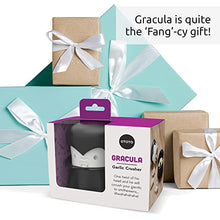 Load image into Gallery viewer, OTOTO Gracula Garlic Grinder- Garlic Twister & Peeler- Garlic Mincer Tool, Twist Top & Easy Squeeze Manual Garlic Press - BPA Free, Easy Clean & Dishwasher Safe Garlic Twist Crusher Kitchen Tool