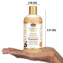 Load image into Gallery viewer, African Pride Moisture Miracle Honey & Coconut Oil Shampoo 12 oz