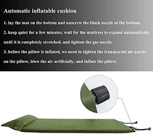 Load image into Gallery viewer, Zenph Camping Mat,Self-Inflating Sleeping Mat, Camping Portable Air Mats 2 inch Thickness,Inflatable Single Pads Tents Mats for Backpacking, Camping, Travel, Beach, Yard(Green)