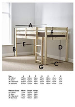 Load image into Gallery viewer, Strictly Beds and Bunks - Short Midi Sleeper Cabin Bed with Sprung Mattress (20cm), 2ft 6 x 5ft 9 Single