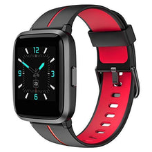 Load image into Gallery viewer, AIKELA Smart Watch Fitness Trackers With Blood Oxygen,Blood Pressure,Heart Rate,Sleep Monitor 5ATM Waterproof Activity Trackers Pedometer Sports Fitness Watches For Women Men For iOS Android(red)