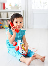 Load image into Gallery viewer, Fisher-Price Chatter Telephone, Infant and Toddler Pull Toy Phone for Walking and Pretend Play, Ages 12 Months+, FGW66