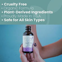 Load image into Gallery viewer, Eva Naturals Organic Castor Oil (60ml) - Promotes Hair, Eyebrow and Eyelash Growth - Diminishes Wrinkles and Signs of Aging - Hydrates and Nourishes Skin - 100% Pure - Cold Pressed, Premium Quality