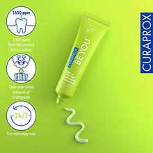 Load image into Gallery viewer, Curaprox Be You Apple + Aloe Vera Toothpaste Green 60ml - Gentle Everyday Whitening Toothpaste - SLS Free, Microplastic Free, Triclosan Free, Fluoride Toothpaste