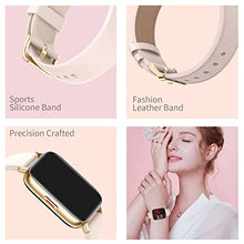 Load image into Gallery viewer, Smart Watch,1.69'' Full Touch Fitness Tracker with Heart Rate, Blood Pressure, SpO2 and Sleep Monitor, Message Notification,IP68 Waterproof Step Counter Watch for Women Man Compatible Android iPhone