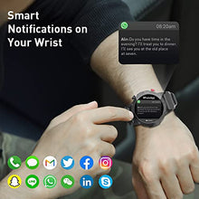 Load image into Gallery viewer, LEMFO Smart Watch for Men, 1.32'' Answer and Make Calls Fitness Watch, Sports Fitness Tracker with Heart Rate Blood Pressure Sleep Monitor, Bluetooth Smartwatch for iOS Android Phones