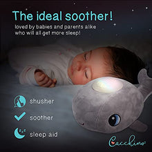 Load image into Gallery viewer, Musical Baby Night Light For Kids With Nursery Rhymes And Heartbeats - This Adorable Whale Night Light Projector And Sound Machine Is A Shusher, Soother And Sleep Aid