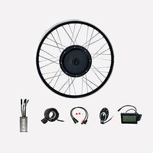 Load image into Gallery viewer, 48V1000W Electric Bicycle Conversion Kit, Ebike Waterproof Kit, Wheel Size 27.5inch, Front Brushless Gearless Hub Motor, With LCD3 USB
