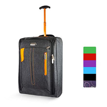 Load image into Gallery viewer, Keplin Lightweight Wheeled Cabin Approved Travel Bag Suitcase Trolley Hand Luggage, Red
