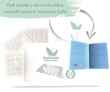 Load image into Gallery viewer, EcoFeminii Targeted Spot & Blemish Repair Acne Sticker Patches-108 Count/3 Sheets-Absorbing Hydrocolloid Dots-Effective on Oily & Combination Skin-Transparent Remedy for Pimples & Whiteheads