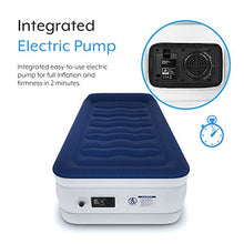 Load image into Gallery viewer, Active Era Luxury Single Size Air Mattress - Elevated Inflatable Air Bed, Electric Built-in Pump, Raised Pillow & Structured I-Beam Technology