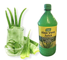 Load image into Gallery viewer, Green Globe – High Strength Aloe Vera Juice 1 Litre | 100% All Natural Aloe Vera Juice Supports Healthy Digestion, Immune System, Overall Wellness and Vegan Friendly (Pack of 1)