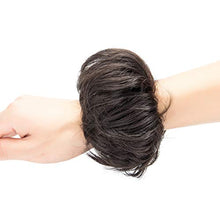Load image into Gallery viewer, ZAIQUN Messy Hair Bun Extensions Wavy Curly Hair Updo Donut Chignons Scrunchy Scrunchie Hair Ribbon Ponytail Wig
