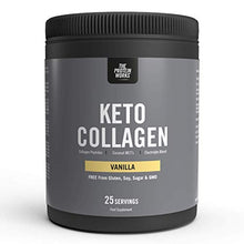Load image into Gallery viewer, Protein Works - Keto Collagen Protein Powder | Supports Healthy Bones & Joints | Sugar Free | Ketogenic Friendly | Grass-Fed Source | Vanilla | 25 Servings