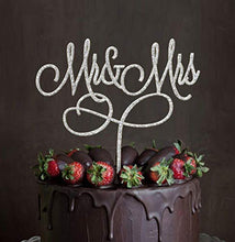 Load image into Gallery viewer, Mr and Mrs Cake Topper, Acrylic Wedding Cake Topper Party Cake Decoration