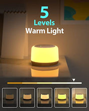 Load image into Gallery viewer, Anescra White Noise Machine for Baby Adults Kids Sound Machine Battery and Plug in, 24 Soothing Sounds Machine with Night Light, Portable Sleep Noise Maker Machine for Home, Office, Travel