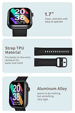 Load image into Gallery viewer, Smart Watch For Men Women, Fitness Tracker with Heart Rate and Sleep Monitor, 1.7" Full Touch Screen with 5 ATM Waterproof, Pedometer Step Counter Sports Smartwatch for Andoid iOS