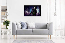 Load image into Gallery viewer, Joker & Card Batman Canvas Wall Art Picture Print (18x12in)