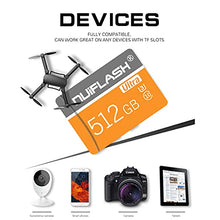 Load image into Gallery viewer, 512GB Micro SD Card 512GB TF Card Class 10,Micro Flash Memory Card 512GB with SD Card Adapter for Smartphone/Bluetooth Speaker/Tablet/PC/Camera