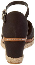 Load image into Gallery viewer, Tommy Hilfiger Women's Basic Closed Toe Mid Wedge Open Sandals, Black (Black Bds), 7 UK