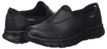 Load image into Gallery viewer, Skechers Women's Sure Track Work Shoes, Black, 6 UK