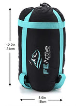 Load image into Gallery viewer, FE Active Ultralight Sleeping Bag - Extremely Lightweight Rectangular Sleeping Sack Comfortable, Compact for Adults & Kids Sleeping Bag for Camping, Backpacking, Travel | Designed in California, USA