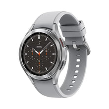 Load image into Gallery viewer, Samsung Galaxy Watch4 Classic Smart Watch, Rotating Bezel, Health Monitoring, Fitness Tracker, 4G, 46mm, Silver (UK Version)