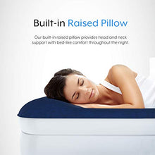 Load image into Gallery viewer, Active Era Luxury King Size Double Queen Air Bed - Elevated Inflatable Air Mattress, Electric Built-in Pump, Raised Pillow & Structured I-Beam Technology, Height 56cm