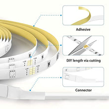 Load image into Gallery viewer, Govee LED Strip Lights 5m RGB Colour Changing Led Lights for Bedroom, LED Lights Strip with Remote and Control Box, Living Room TV Kitchen DIY Decoration