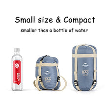 Load image into Gallery viewer, Naturehike Ultralight Cotton Sleeping Bag with Compression Bag Rectangular Warm Sleeping Sack Comfortable and Compact for Camping Hiking Travelling (blue, XL)
